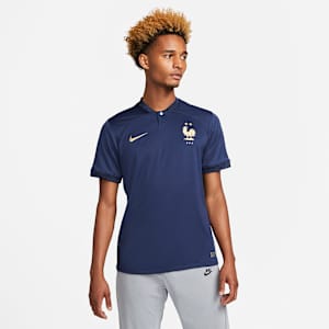 FFF 2022/23 Stadium Home Men's Nike Dri-FIT Football Shirt. Nike ID